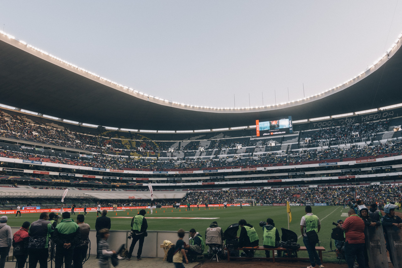 Mexico City : Estadio Azteca ~ ｜メキシコシティ：エスタジディオ